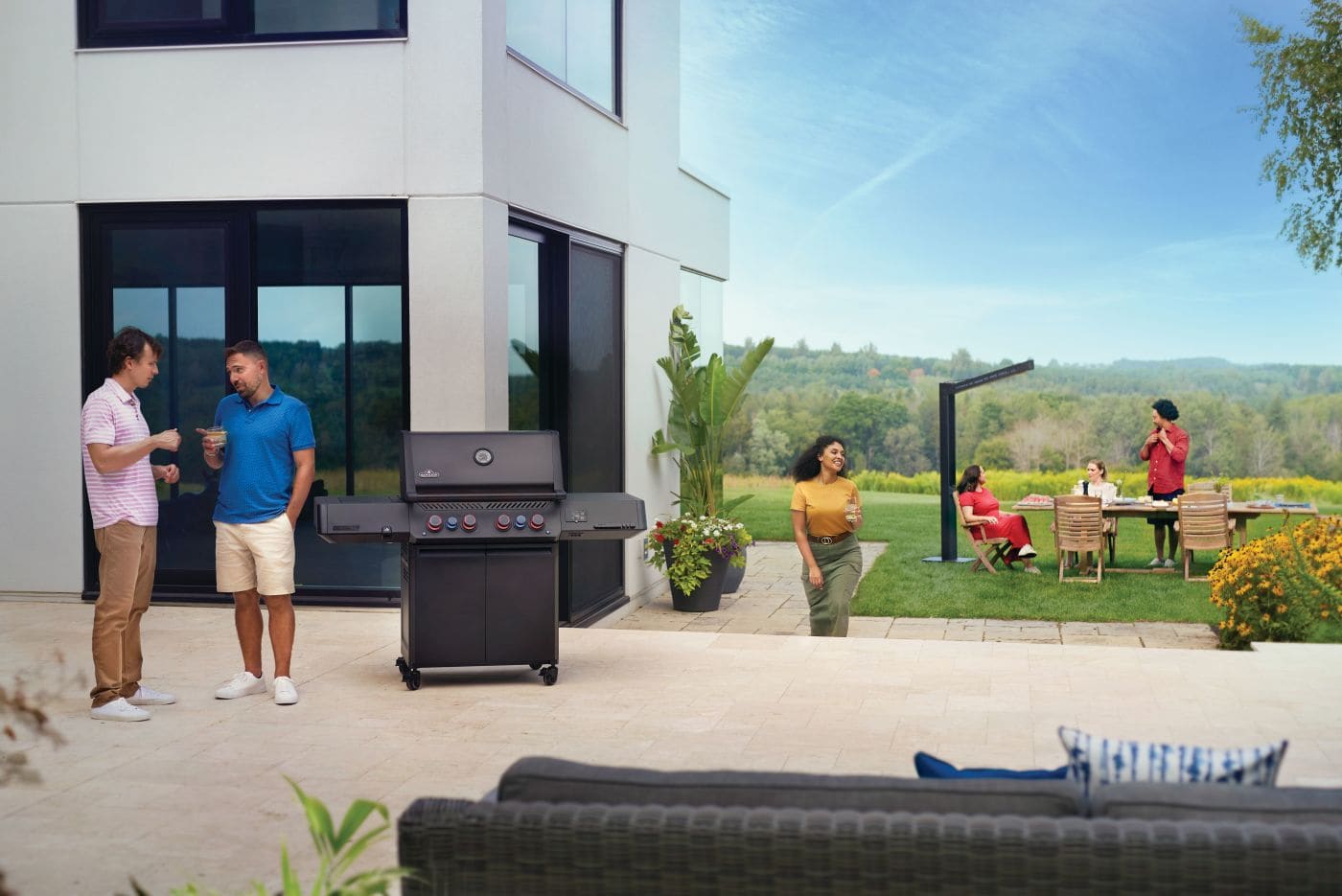Napoleon Barbecue a Gas Prestige 500 Black Connected P500VXRSIBPSK