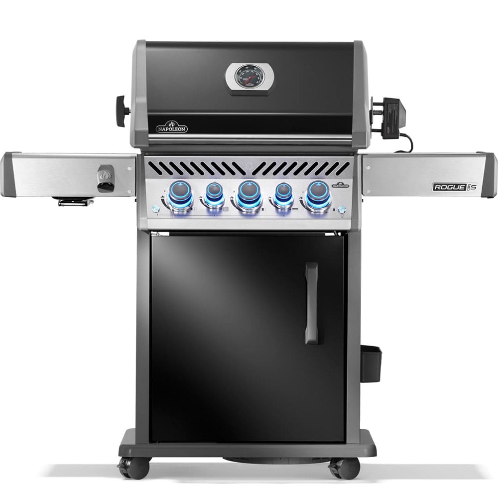 Napoleon Barbecue a gas Rogue PRO-S 425 RPS425RSIBPK con bruciatori laterali e posteriori a infrarossi