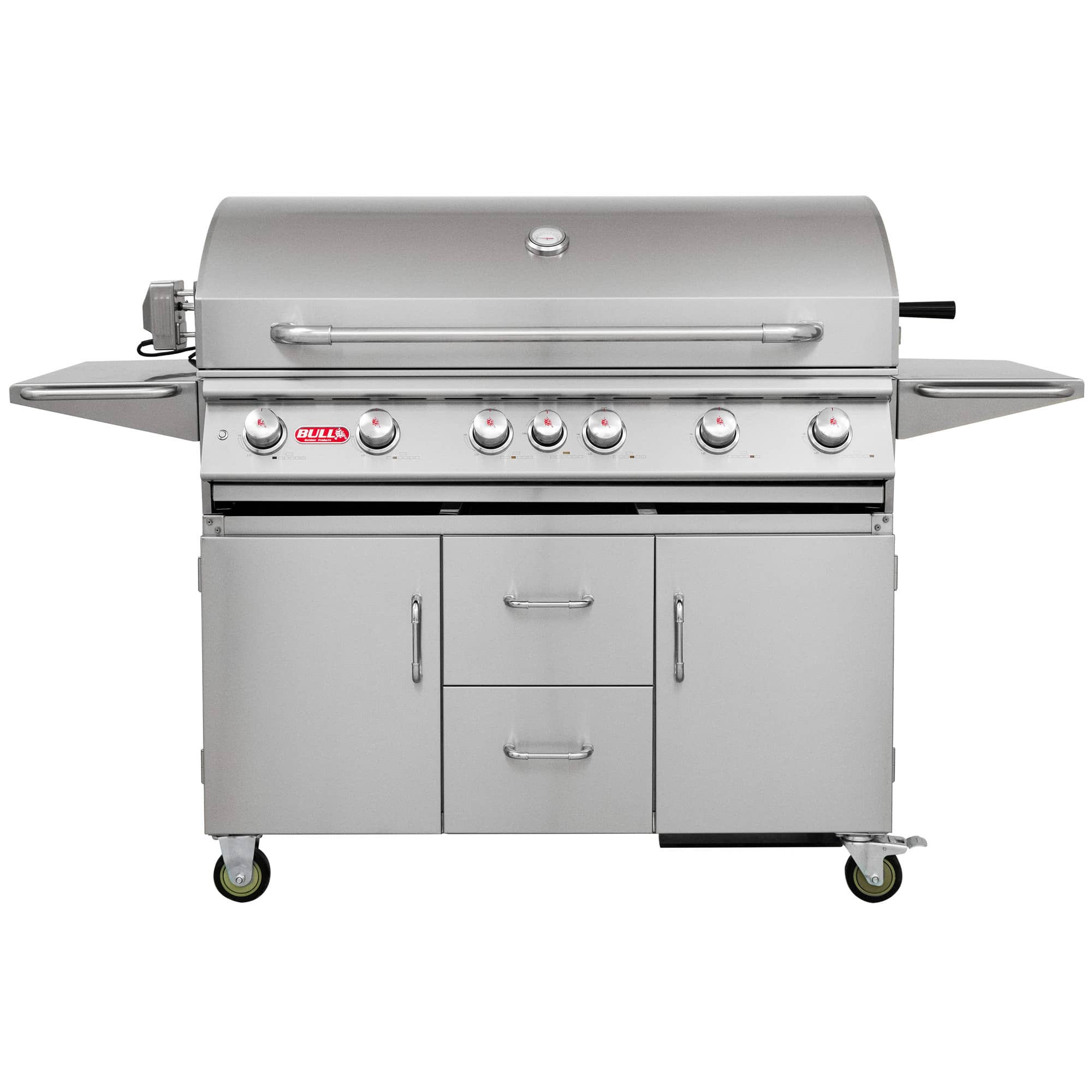 DIABLO con carrello, luci, girarrosto e back burner