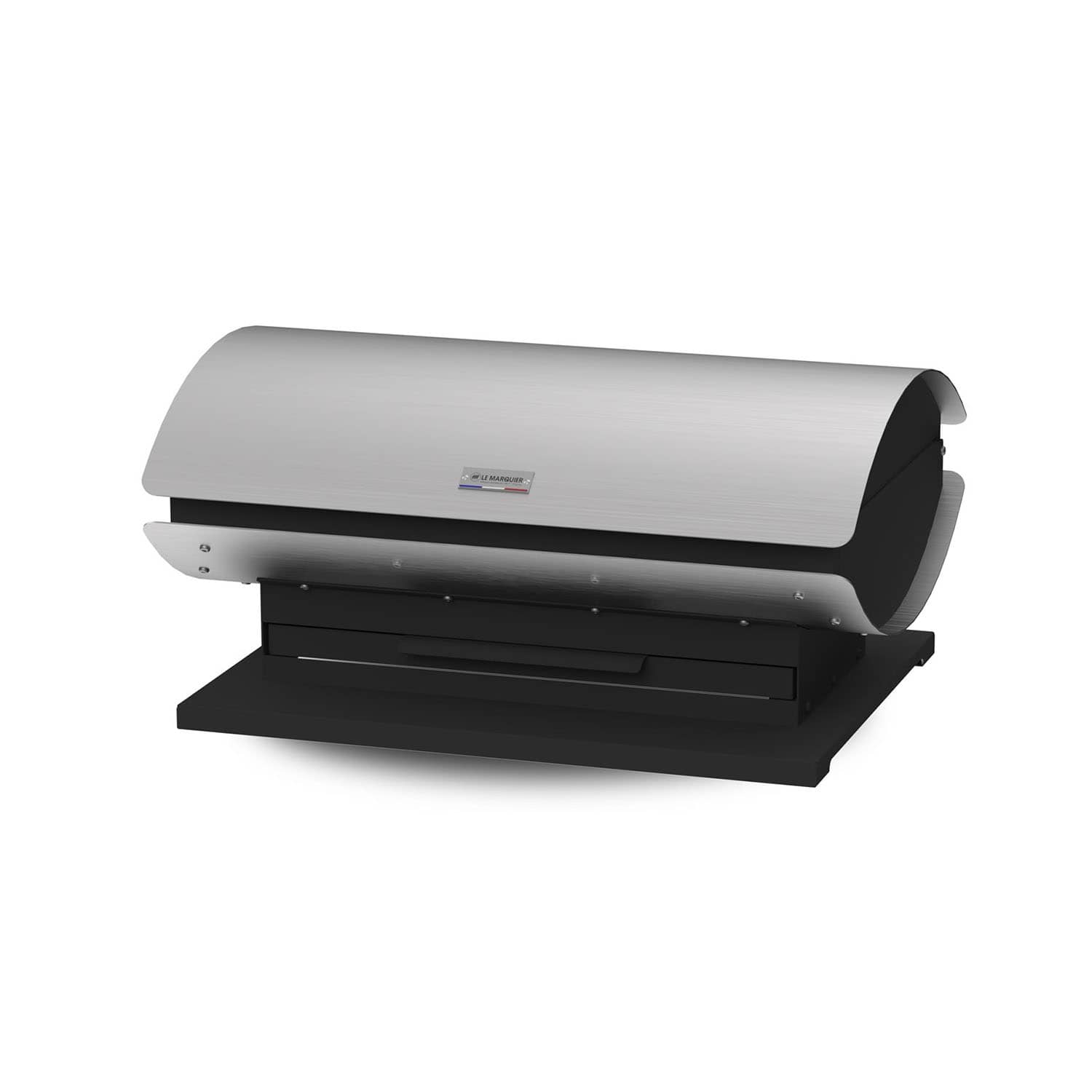 Barbecue duo L 60cm carbone e legna