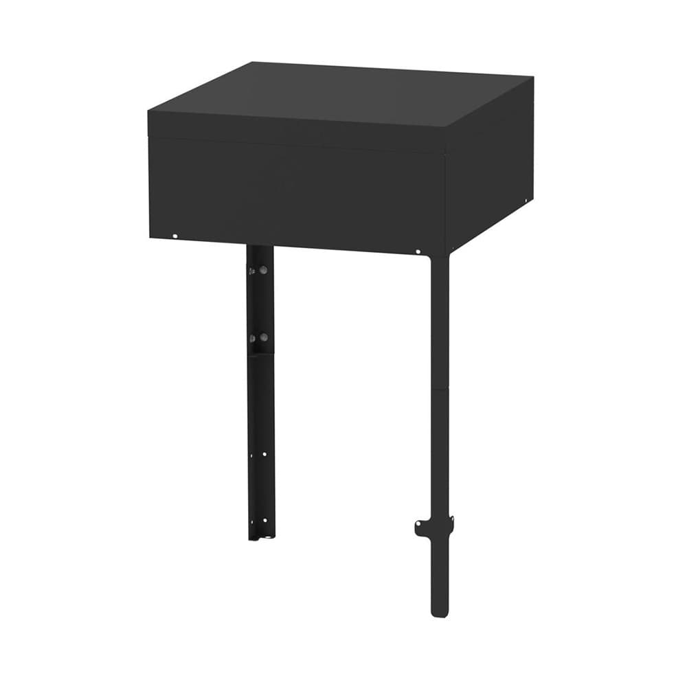 Angolo cucina finitura nera
