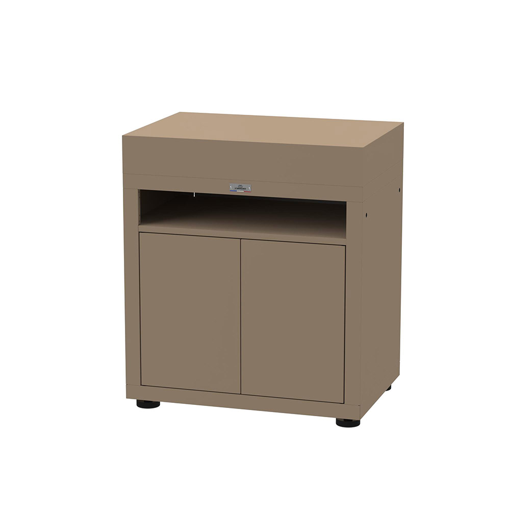 Mobile con ripiano 80 x 55 cm sabbia