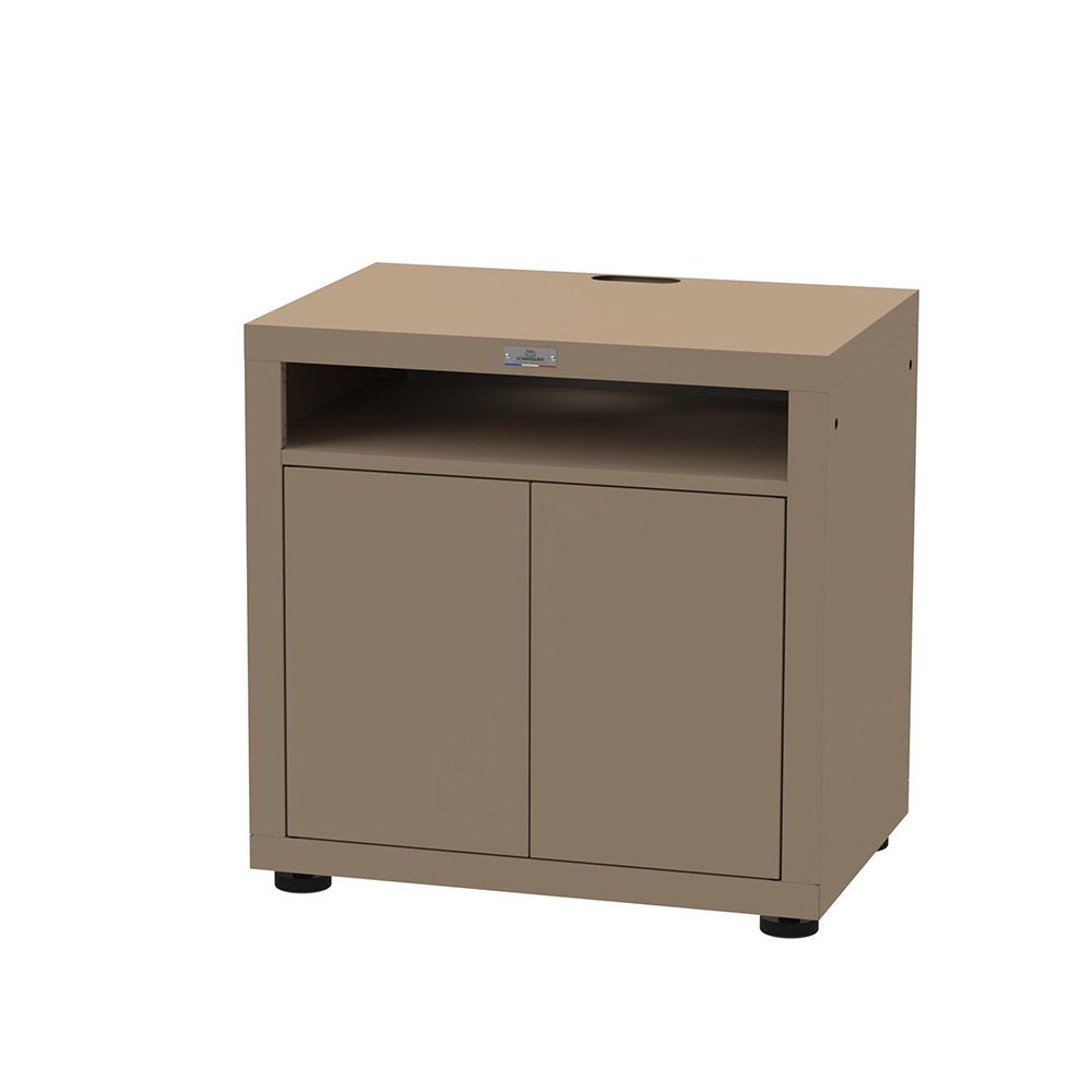 Mobile cucina con ripiano 80 x 55 cm sabbia
