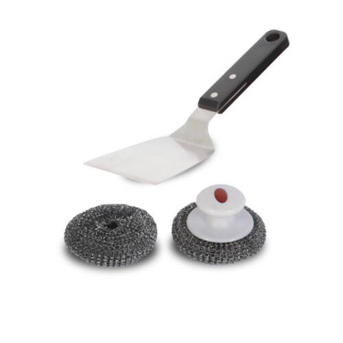 Kit pulizia spugnette inox + raschia