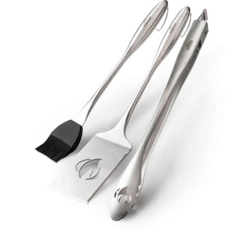 Set di attrezzi Napoleon in acciaio inox da 3 pezzi